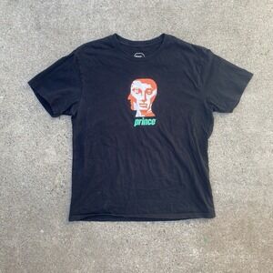Brain Dead x Prince Tennis Shirt Collab Medium Black